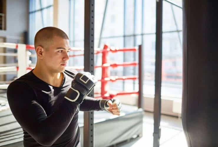 best MMA gloves for heavy bag