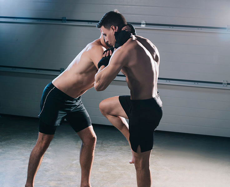 Muay Thai clinch